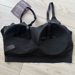 True & Co. Black Mesh Bralette